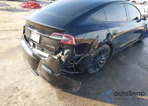 2021 Tesla Model 3 Performance Dual Motor All-Wheel Drive from USA, damaged, VIN 5YJ3E1EC5MF084606